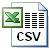 You will need a suitable program to open CSV files such as Excel or Calc